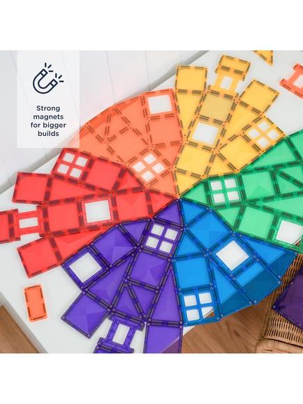 Connetix 102 Piece Rainbow Creative Pack - view 2, Multi