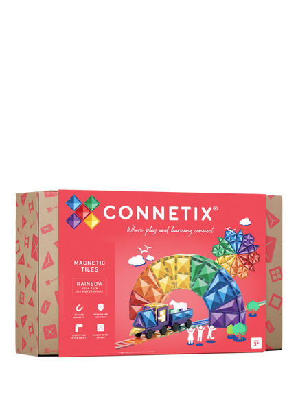 Connetix 212 Piece Rainbow Mega Pack, Multi
