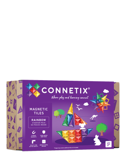 Connetix 60 Piece Rainbow Starter Pack, Multi