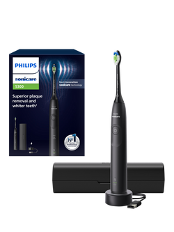 Philips Sonicare 5300 HX7101/02 Electric Toothbrush, Black, Black
