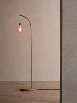 Tom Raffield Mooring Floor Light, Oak, Natural Natural