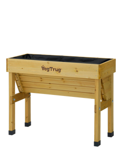 VegTrug Wall Hugger Planter, Small, Natural