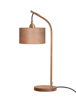 Tom Raffield Stem Table Light, Oak, Natural Natural