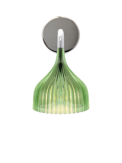 Kartell Rosette Wall Light, Mid Green, Green Mid