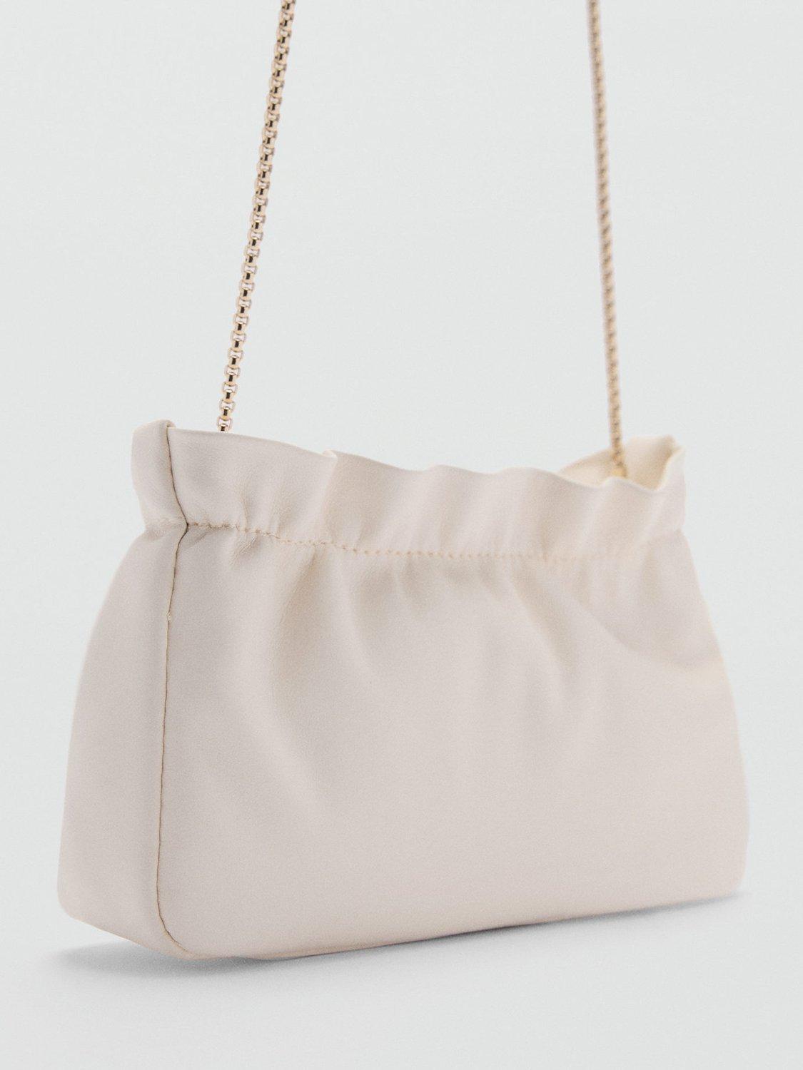 Product image 2 of 4, which shows Mango Alba Chain Strap Bag, Light Beige