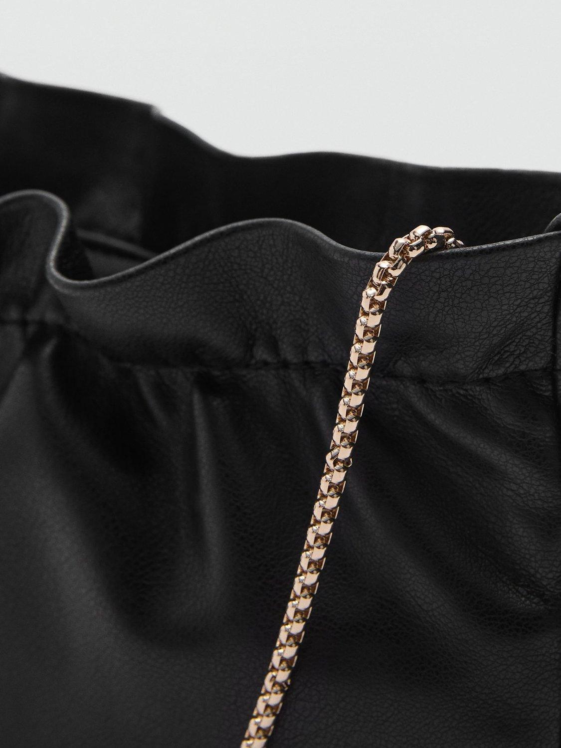 Product image 3 of 5, which shows Mango Alba Bag, Black