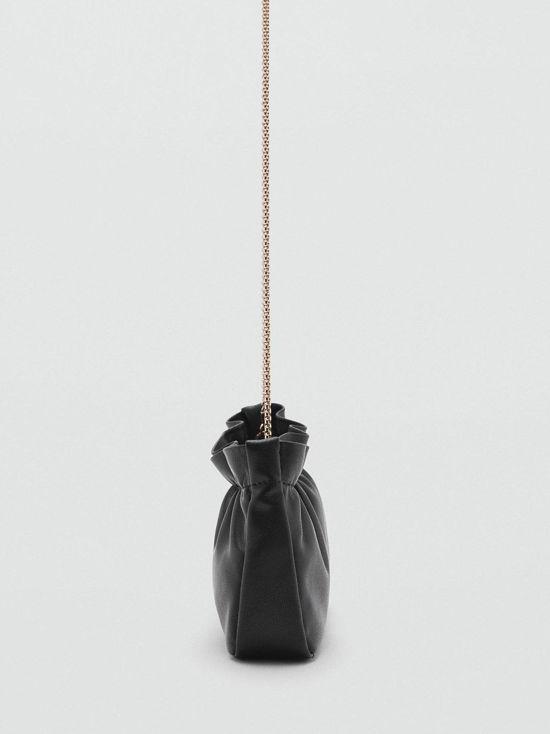 Product image 4 of 5, which shows Mango Alba Bag, Black