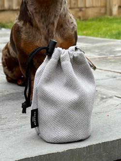 Cocopup Herringbone Drawstring Treat Pouch, Multi - view 2, Multi