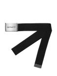 Carhartt WIP Clip Canvas Belt, Black