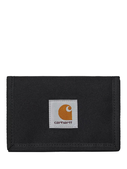 Carhartt WIP Alec Recycled Fabric Wallet, Black, Black