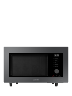 Samsung MC32DB7746KCE3 Freestanding Combination Microwave with Air Fry, Grill and Healthy Steam, 32L, Charcoal, Charcoal