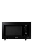 Samsung MC32DG7646CKE3 Freestanding Microwave with Air Fry, Black Glass