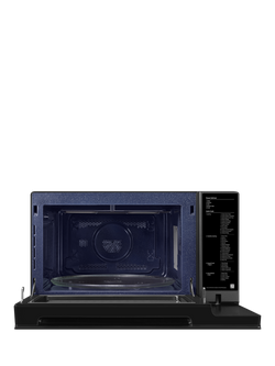 Samsung MC32DG7646CKE3 Freestanding Combination Microwave with Air Fry, Grill and Healthy Steam, 32L, Black Glass - view 2, Black Glass
