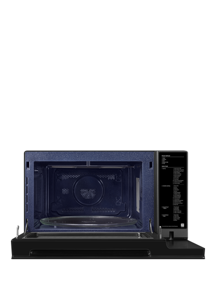 Samsung MC32DG7646CKE3 Freestanding Combination Microwave with Air Fry, Grill and Healthy Steam, 32L, Black Glass - view 2, Black Glass