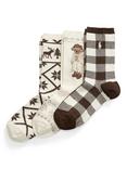 Ralph Lauren Winter Bear Ankle Socks Gift Box