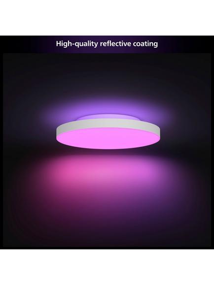 Philips Hue Datura Smart Ceiling Light Panel, 57cm - view 2, White