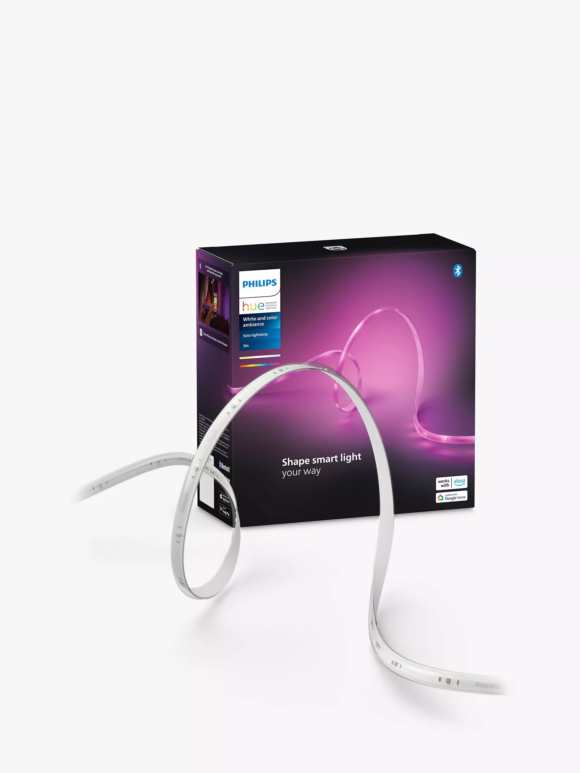 Philips Hue Solo Smart Essential Light Strip, 3m