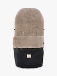 BINIBAMBA Sheepskin Puffmuff Footmuff, Toast