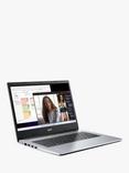 Acer Aspire 1 Laptop, Intel Pentium Silver Processor, 4GB RAM, 128GB eMMC, 14” Full HD, Silver