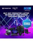 Acer Predator Helios Neo 16 Gaming Laptop, Intel Core i7 Processor, 16GB RAM, 1TB SSD, RTX 4060, 16” WQXGA, Black