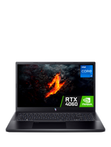 Acer Nitro V15 Gaming Laptop, Intel Core i7 Processor, 16GB RAM, 512GB SSD, RTX 4060, 15.6” Full HD, Black