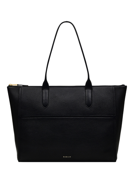 Radley Oak Street Leather Tote Bag, Black