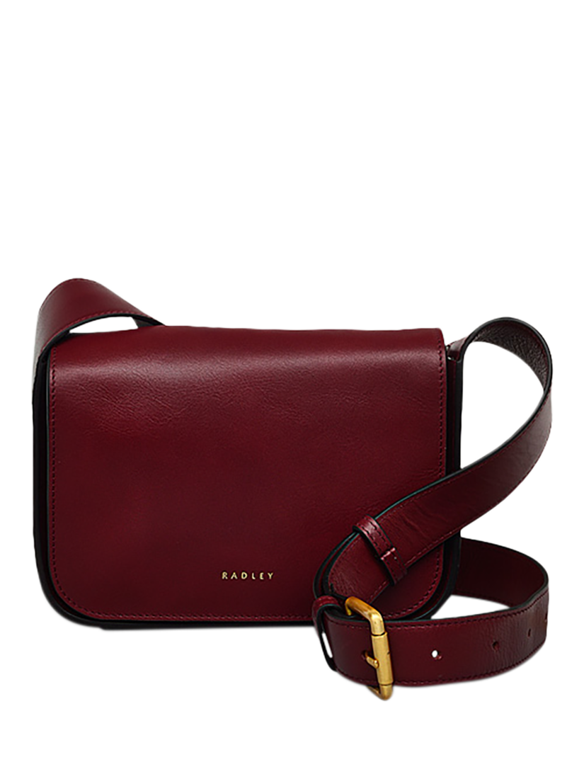 Radley Westwell Lane Small Flapover Crossbody Bag Cranberry One Size