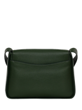 Radley Westwell Lane Leather Medium Flapover Crossbody Bag, Racing Green