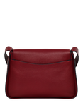 Radley Westwell Lane Leather Medium Flapover Crossbody Bag, Cranberry