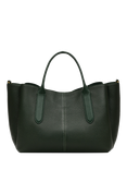 Radley Hillgate Place Leather Medium Grab Multiway Bag, Racing Green