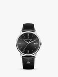 Maurice Lacroix EL1118-SS001-310-1 Men's Eliros Date Leather Strap Watch