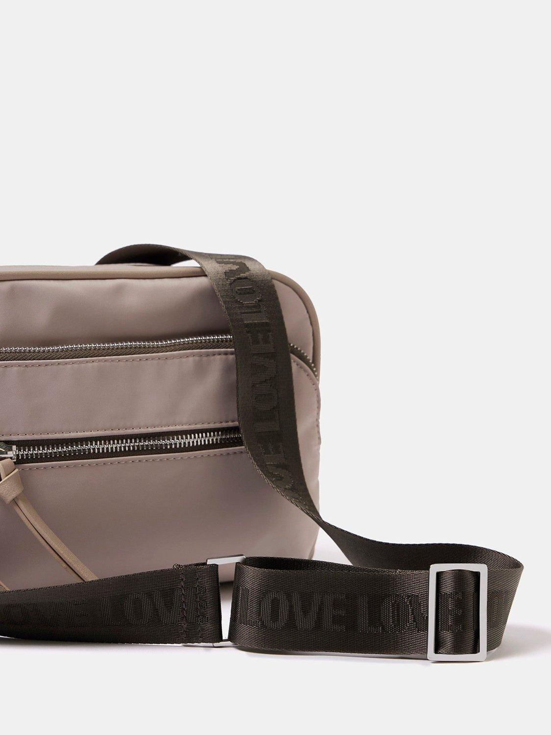 Product image 3 of 5, which shows Mint Velvet Nylon Crossbody Bag, Natural