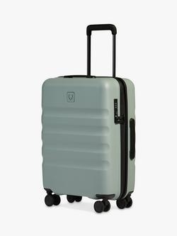 Antler Icon Stripe 4-Wheel 55cm Cabin Case, Mist Blue