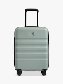 Antler Icon Stripe 4-Wheel 55cm Cabin Case - view 2, Mist Blue