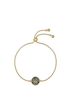 Ted Baker Monelle Monogram Button Slider Bracelet, Gold, Gold