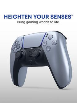 PlayStation 5 DualSense Wireless Controller, Silver - view 2, Silver