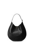 Polo Ralph Lauren Polo ID Leather Shoulder Bag, Black