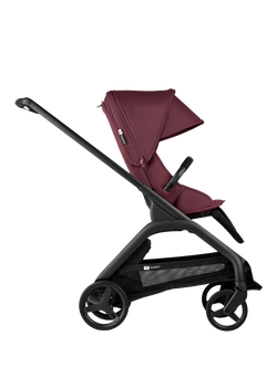 Bugaboo Dragonfly Pushchair - view 2, Black Cherry
