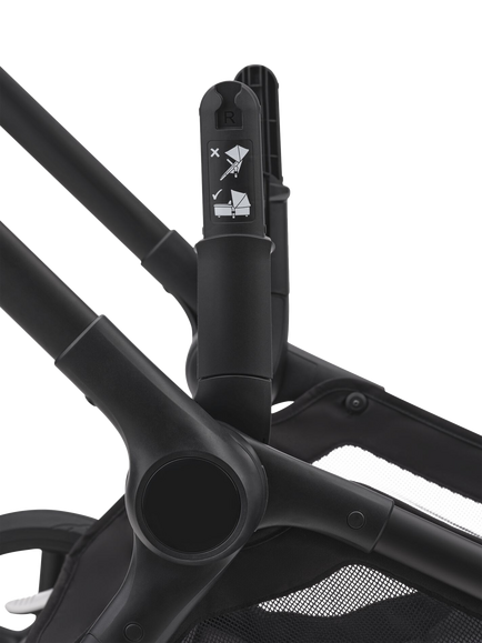 Bugaboo Fox 5 Bassinet Height Adapter, Black - view 2, Black