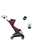 Bugaboo Butterfly Pushchair, Dark Cherry