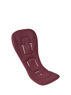 Bugaboo Dual Comfort Seat Liner, Dark Cherry
