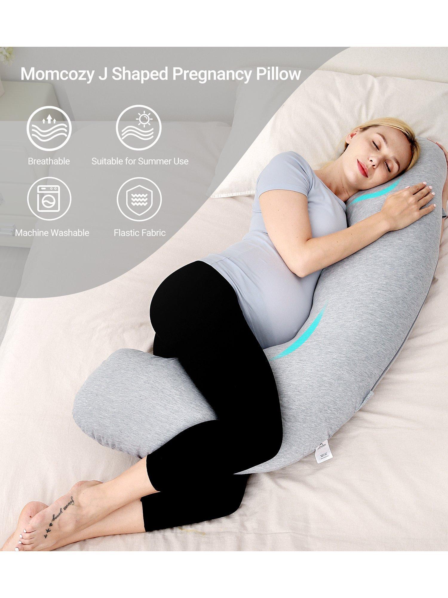 J shaped pregnancy pillow sale