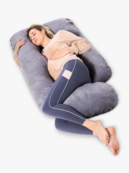 Momcozy U-Shaped Maternity Body Pillow, Multi