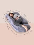 Momcozy U-Shaped Maternity Body Pillow