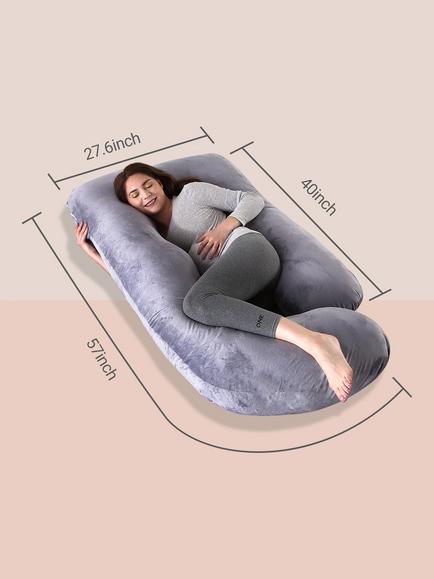 Momcozy U-Shaped Maternity Body Pillow - view 2, Multi