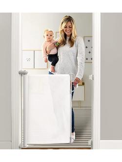 Momcozy Retractable Baby Gate - view 2, White