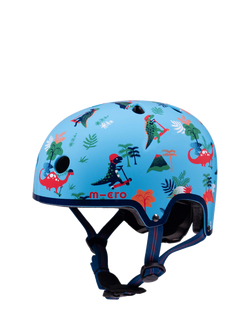 Micro Scooters Kids' Dinosaur Bike/Scooter Safety Helmet, Small, Multi