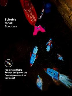 Micro Scooters Rocket Floor Light - view 2, Multi