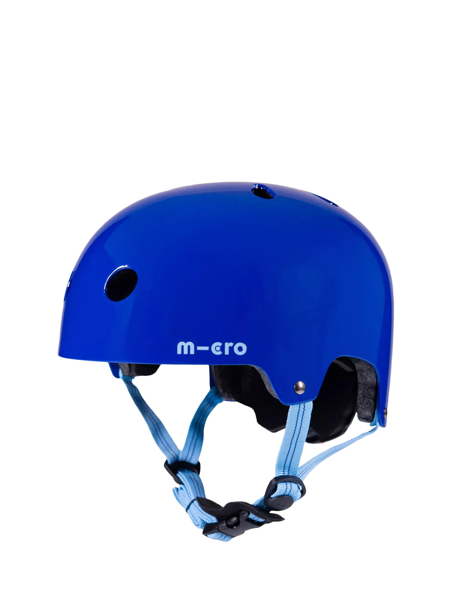 Micro Scooters Plain Bike Scooter Kids Safety Helmet Small Blue