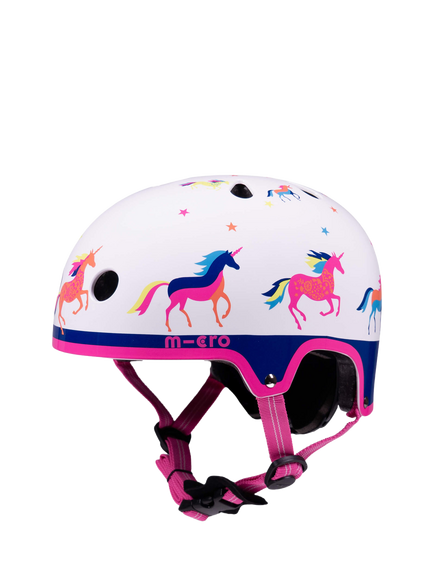 Micro Scooters Kids' Deluxe Unicorn Bike/Scooter Safety Helmet, Multi